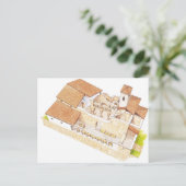 San Millan de la Cogolla. Suso-klooster. La Briefkaart (Staand voorkant)