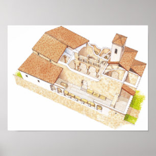 San Millan de la Cogolla. Suso-klooster. La Poster