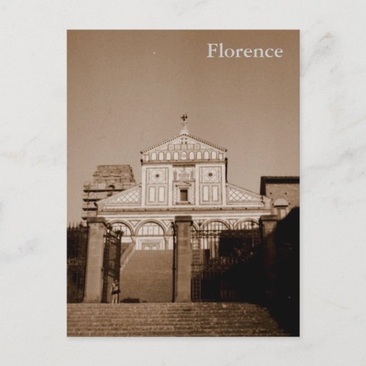 San Miniato del Monte Briefkaart (Voorkant)