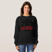 San Nicolás Mexico Eagle Retro Verstoord Trui (Voorkant volledig)