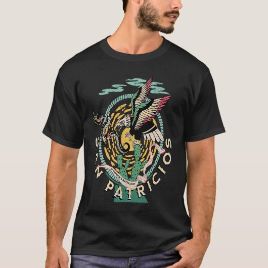 San Patricios Bataljon van Sint-Patrick T-shirt (Voorkant)