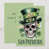San Patricios St. Patrick's Bataljon Kaart (Voorkant / Achterkant)