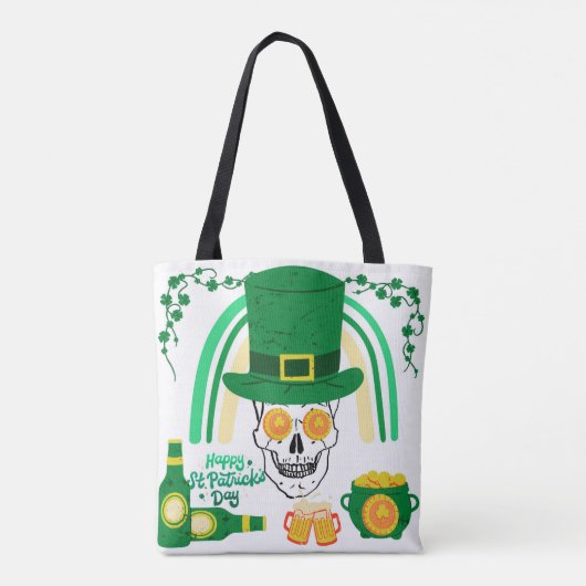 san patrick tote bag (Achterkant)