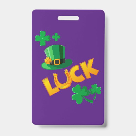 SAN PATRICKS DAY BADGE (Voorzijde)