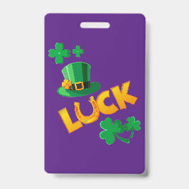 SAN PATRICKS DAY BADGE