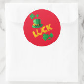SAN PATRICKS DAY RONDE STICKER
