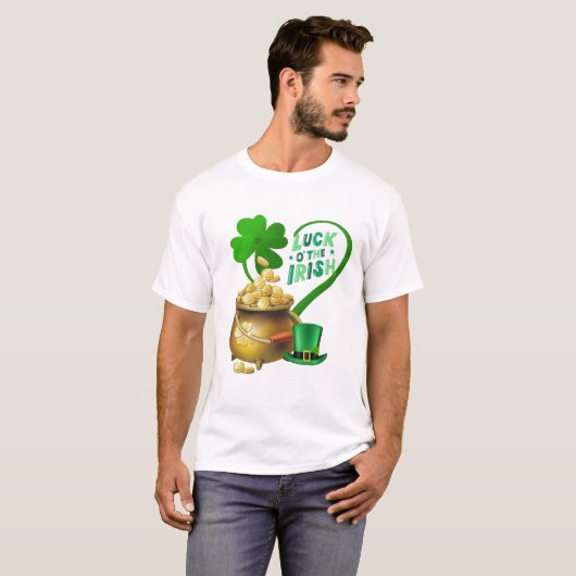 SAN PATRICKS DAY T-SHIRT (Voorkant volledig)