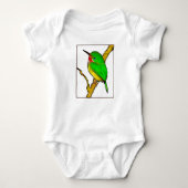 San Pedrito Puerto Rican Bird Romper (Voorkant)