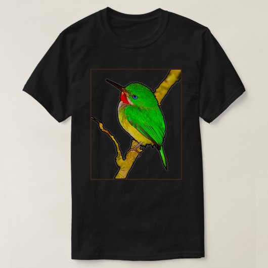 San Pedrito Puerto Rican Bird T-shirt (Design voorkant)