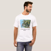San Pedro Ambergris Caye Belize T-shirt (Voorkant volledig)