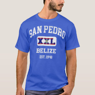 San Pedro Belize XXL Atletisch ontwerp 1 T-shirt