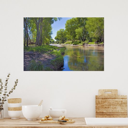 San Pedro bij Fairbank Poster (Keuken)