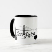 San Pedro California Landmarks Port of Los Angeles Mok (Voorkant links)