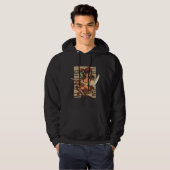 San Pedro California Pirate Girl Hoodie (Voorkant volledig)