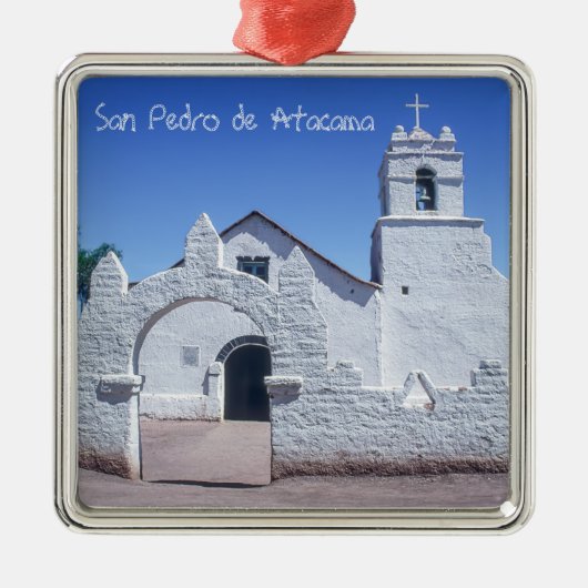 San Pedro de Atacama - Chili Metalen Ornament (Voorkant)