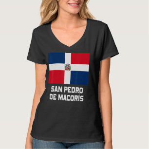 San Pedro De Macorís Dominicaanse Republiek Emblem T-shirt