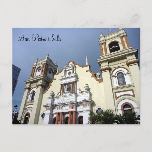 san pedro kerk briefkaart (Voorkant)