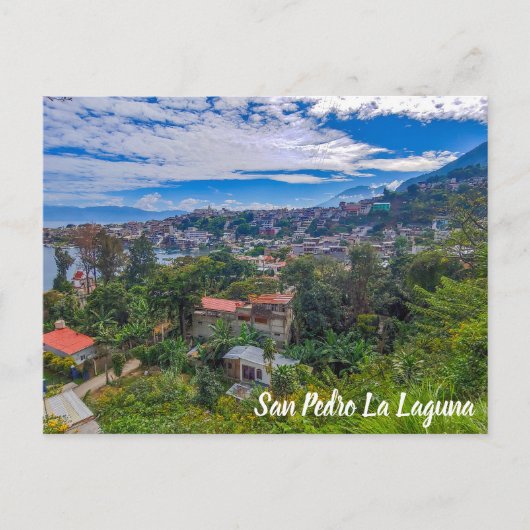 San Pedro La Laguna, Guatemala Briefkaart (Voorkant)