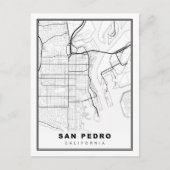 San Pedro Map Feestdagenkaart (Voorkant)