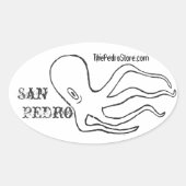 San Pedro Octopus Stickers (Voorkant)