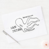 San Pedro Octopus Stickers (Envelop)