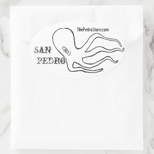 San Pedro Octopus Stickers (Tas)