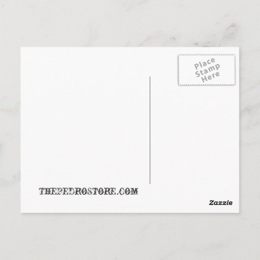 San Pedro Royal Palms Briefkaart (Achterkant)