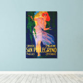 San Pellegrino posterEuropa Canvas Afdruk (Insitu (Houten vloer))