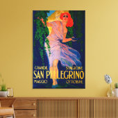 San Pellegrino posterEuropa Canvas Afdruk (Insitu (Woonkamer))