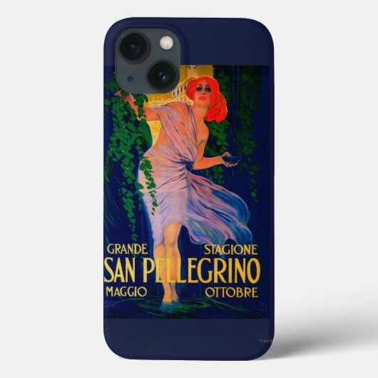 San Pellegrino posterEuropa Case-Mate iPhone Case (Achterkant)
