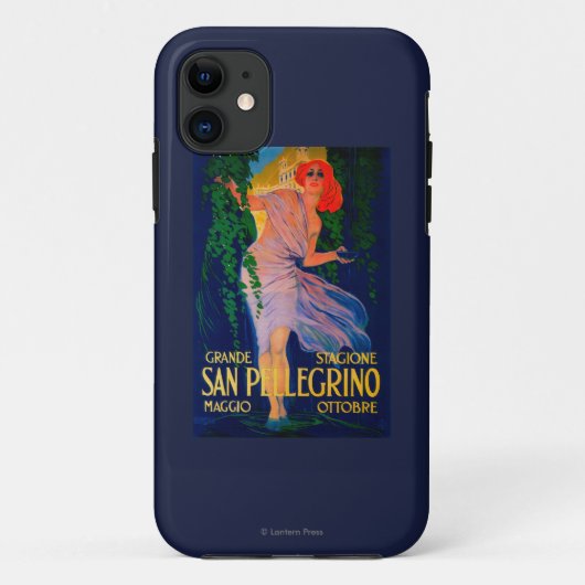 San Pellegrino posterEuropa Case-Mate iPhone Case (Achterkant)