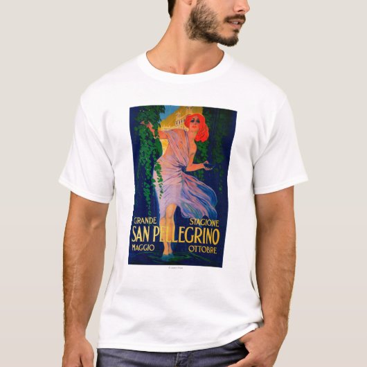 San Pellegrino  posterEuropa T-shirt (Voorkant)