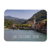 San Pellegrino Terme, Lombardije, Italië Magneet (Horizontaal)