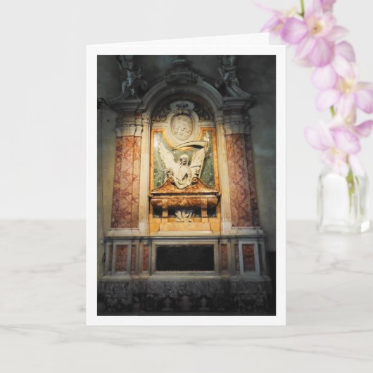 San Pietro in Vincoli, Portret van de Dood, Rome Kaart (Orchidee)