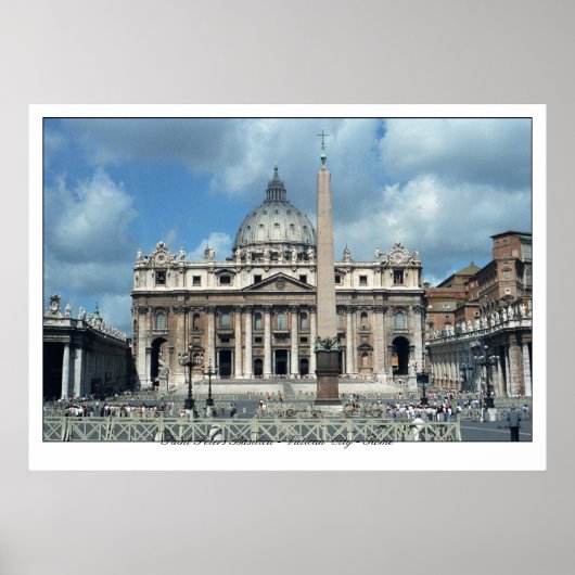 San Pietro - ROMA Poster (Voorkant)