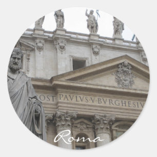 San Pietro Ronde Sticker