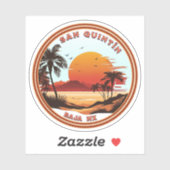 San Quintín Baja California Sticker (Vel)