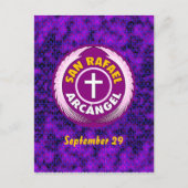 San Rafael Arcangel Briefkaart (Voorkant)