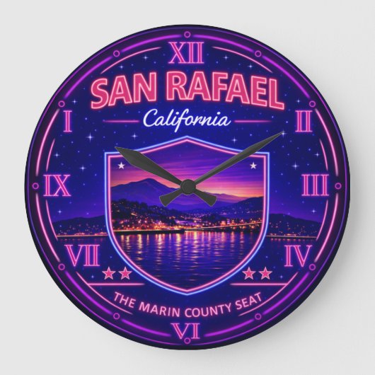 San Rafael California Waterfront Grote Klok (Voorkant)