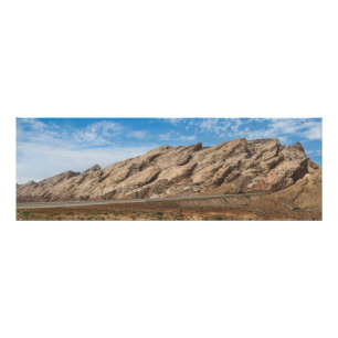 San Rafael Reef langs de I-70 in Utah Foto Afdruk