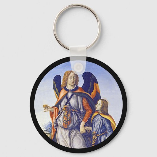 San Rafael Saint Raphael Sleutelhanger (Voorkant)