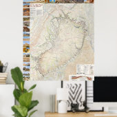 San Rafael Swell: de achtertuin van Utah Poster (Thuiskantoor)