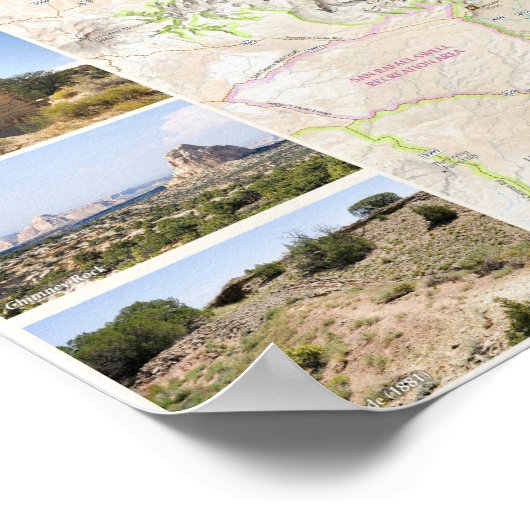 San Rafael Swell: de backcountry-speeltuin van Uta Poster (Hoek)