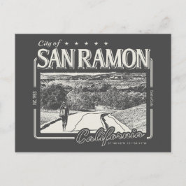 SAN RAMON CALIFORNIA BRIEFKAART