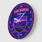 San Ramon California Valley Lights Grote Klok (Hoek)