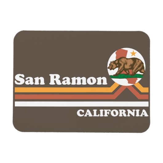 San Ramon Californië Magneet (Horizontaal)