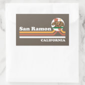 San Ramon Californië Rechthoekige Sticker (Tas)