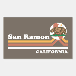 San Ramon Californië Rechthoekige Sticker