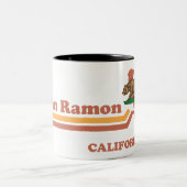 San Ramon Californië Tweekleurige Koffiemok (Center)