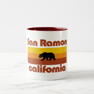 San Ramon, Californië Tweekleurige Koffiemok